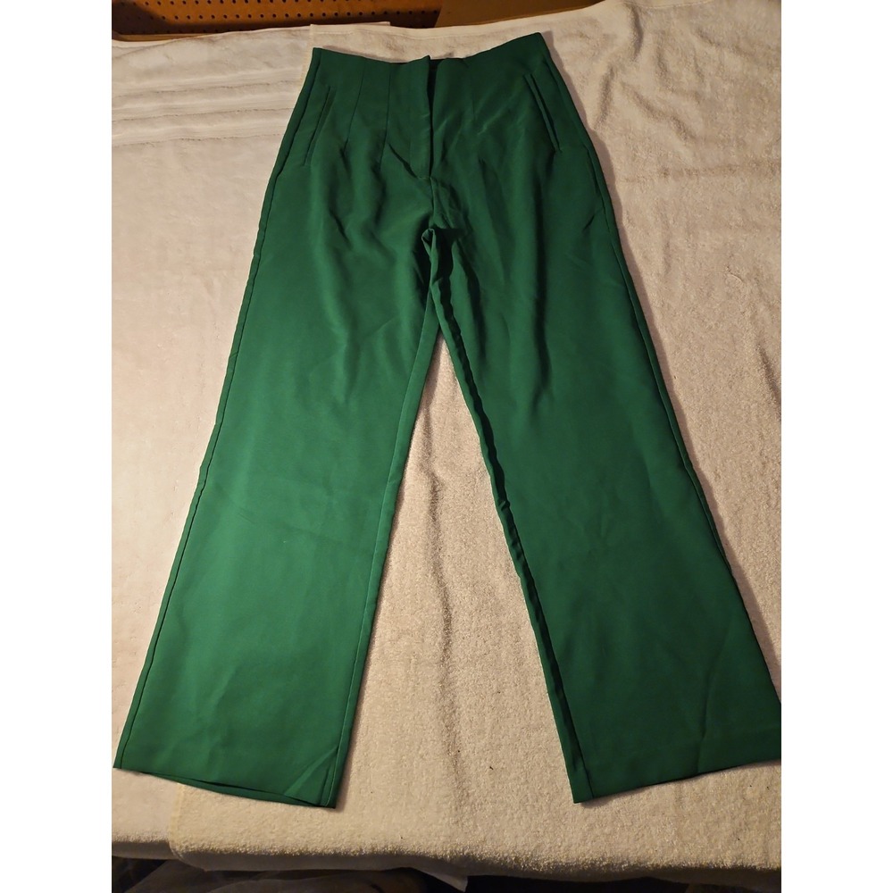 Fanin‎ Los Angeles  Pants Size L Bell Green Bottoms 1970s